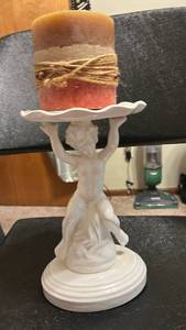 lot 6968 image: Decorative Candle Holder candle not included