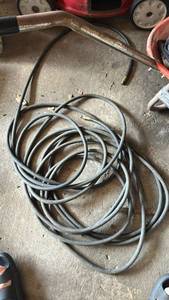 lot 7056 image: Air Compressor Hose with Quick-Connect Fitting