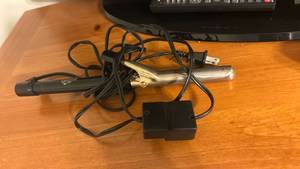 lot 60134 image: Electric Curling Iron with Clamp and Inline Controller