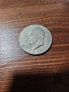 lot 71060 image: United States One Dollar Coin 1977