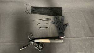 lot 7809 image: Hair Styling Tool Set with Straightener Plates and Accessories