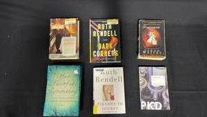 lot 7820 image: Lot of 6 Fiction Books Niffenegger Rendell Waters Dick Datlow