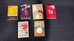 lot 7823 image: Lot of 8 Books Including Charlotte Perkins Gilman, Candace Bushnell, Margaret Atwood