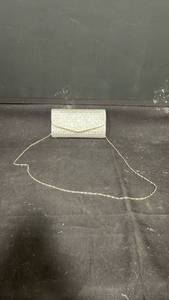 lot 7851 image: Beaded Clutch Wallet with Chain Strap
