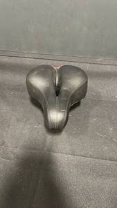 lot 7874 image: Bicycle Saddle Seat Black with Red Accent