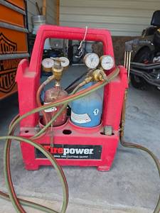 lot 21 image: Firepower Welding and Cutting Outfit Oxy-Acetylene Torch Kit