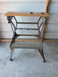 lot 45 image: Black & Decker Workmate 79-001 Deluxe Dual Height Workbench