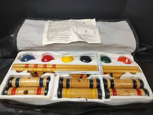 lot 203 image: Croquet Set with Carrying Case, Never Used