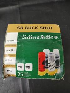 lot 248 image: Sellier & Bellot SB Buck Shot, qty 20