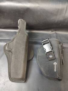 lot 258 image: Bianchi Patrol Holster and Crosman Holster
