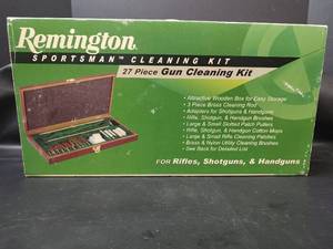 lot 259 image: NIB Remington Sportsman Cleaning Kit