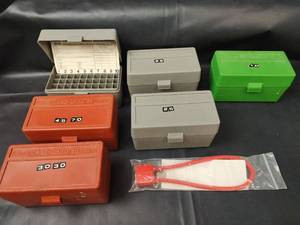 lot 261 image: MTM Case-Gard 50 Ammo Box Storage with Gun Lock