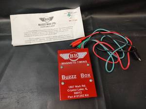 lot 268 image: Buzzz Box LTD Magneto Timing Kit 81292 Aircraft Engine Ignition Tool