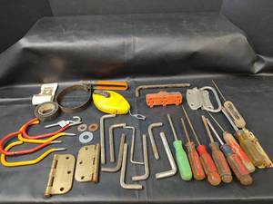 lot 312 image: Assorted Hand Tools and Hardware