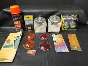 lot 318 image: Automotive Lighting & Electrical Accessory, Magnetic Ground Blocks and Other Automotive Components