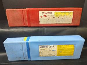 lot 338 image: Victory and Inweld Welding Alloy