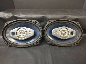 lot 350 image: Pioneer TS-A6970R 6x9 Coaxial 3-Way Car Speakers Pair