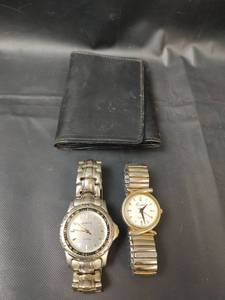 lot 393 image: Rumours and Eurotech Quartz Watches with TriFold Wallet