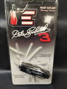 lot 402 image: Frost Cutlery Racing Knives Dale Earnhardt 3 17 Stainless Steel Multi-Tool (NEW)