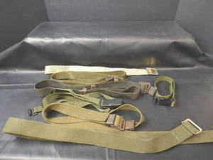 lot 460 image: Military Web Belts and Straps