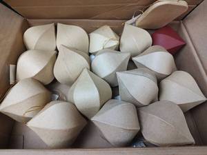 lot 496 image: Cardboard Crafting Ornaments