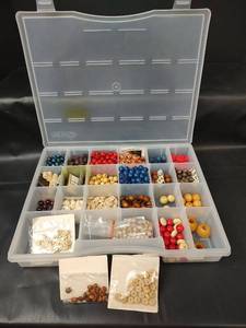 lot 508 image: Bead Assortment with Organizer Box