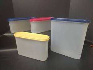 lot 566 image: Tupperware Storage Containers with Lids