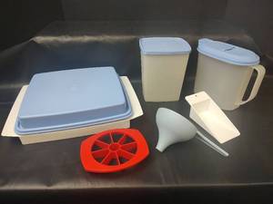 lot 567 image: Tupperware Food Storage with Accessories