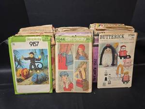 lot 599 image: Vintage Sewing Patterns