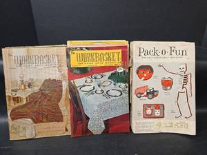 lot 601 image: Workbasket and Home Arts Magazines and Pack-o-Fun Magazines