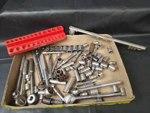 lot 706 image: Socket Set with Blue Point Organizer and Components