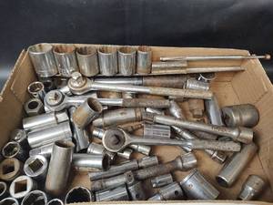 lot 707 image: Assorted Sockets and Wrenches