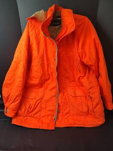 lot 727 image: Red Ledge, 3XL, Orange Insulated Parka Jacket with Hood