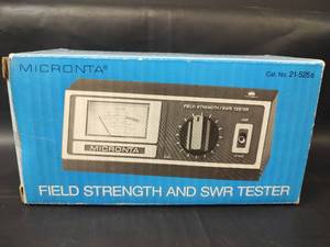 lot 771 image: NIB Micronta Field Strength and SWR Tester 21-525B
