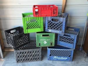lot 48 image: Milk Crates and Coca-Cola Crate
