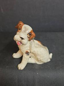 lot 245 image: Lefton Sitting Dog Figurine