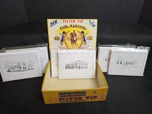lot 273 image: 36ct. Blank Note Cards with Envelopes. Moundridge Buildings. Art by Ken Preheim.