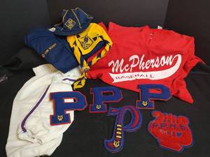 lot 338 image: Vintage School Letter Patches, Cub Scouts Uniform and More