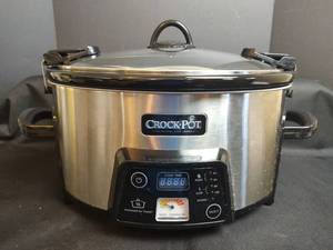 lot 364 image: Multifunctional Crock-Pot Slow Cooker with Removable Insert