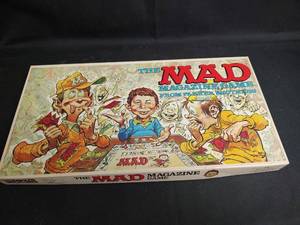 lot 443 image: Vintage The MAD Magazine Game, Missing Pieces