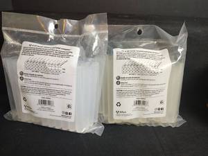 lot 445 image: AdTech Crystal Clear Hot Melt Glue Sticks, Two New Packages