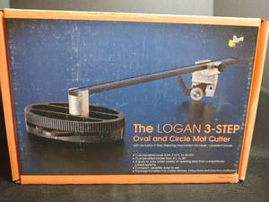 lot 451 image: NIB Logan 3-Step Oval and Circle Mat Cutter