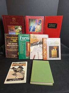 lot 549 image: Books - Woodworking, Furniture, Handyman, Bass Fishing, and Shooting