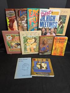 lot 550 image: Books About Youth Meetings, Ponies, and Activity Devotionals