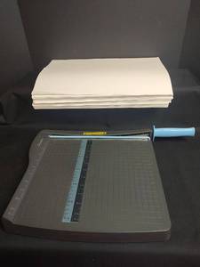 lot 598 image: Paper Cutter with Paper