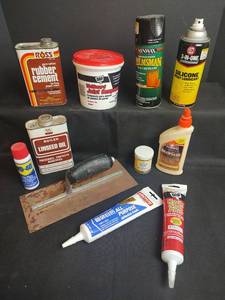 lot 600 image: Finishing Supplies and Applicator Tools