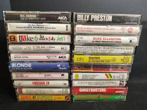 lot 678 image: Assorted Vintage Cassettes