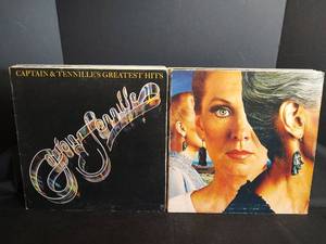lot 680 image: Vintage Vinyl Records by Popular Artists