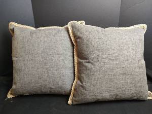 lot 780 image: Decorative Pillows with Zipper, 17 x17