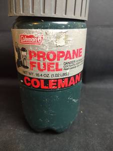 lot 838 image: Coleman Propane Fuel Cartridge